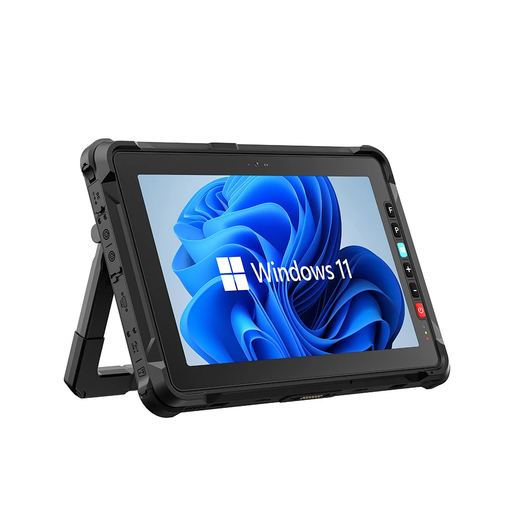 Rugged Tablet PC 11-Inch Windows OS Intel i5-1235U CPU IP67 Adjustable Stand Industrial Waterproof for Enhanced Durability
Rugged Tablet PC 11-Inch Windows OS Intel i5-1235U CPU IP67 Adjustable Stand Industrial Waterproof for Enhanced Durability