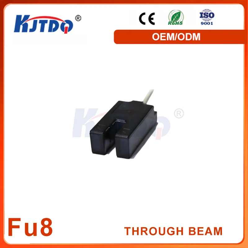 Fu8 IP67 NPN PNP Sn 0.008m 12V 24V Through Beam Reflection Photoelectric Proximity Sensor
Fu8 IP67 NPN PNP Sn 0.008m 12V 24V Through Beam Reflection Photoelectric Proximity Sensor