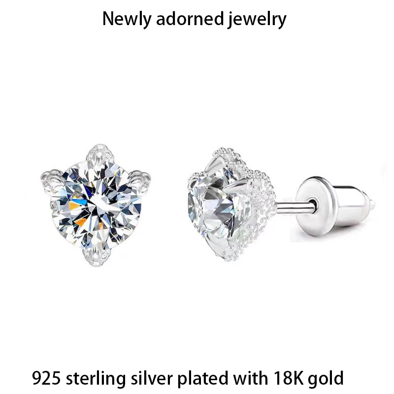 Bestseller Moissanite dragon claw ear bone pins, suitable for daily wear and casual occasions, couple earrings, made of 925 ster
Bestseller Moissanite dragon claw ear bone pins, suitable for daily wear and casual occasions, couple earrings, made of 925 ster