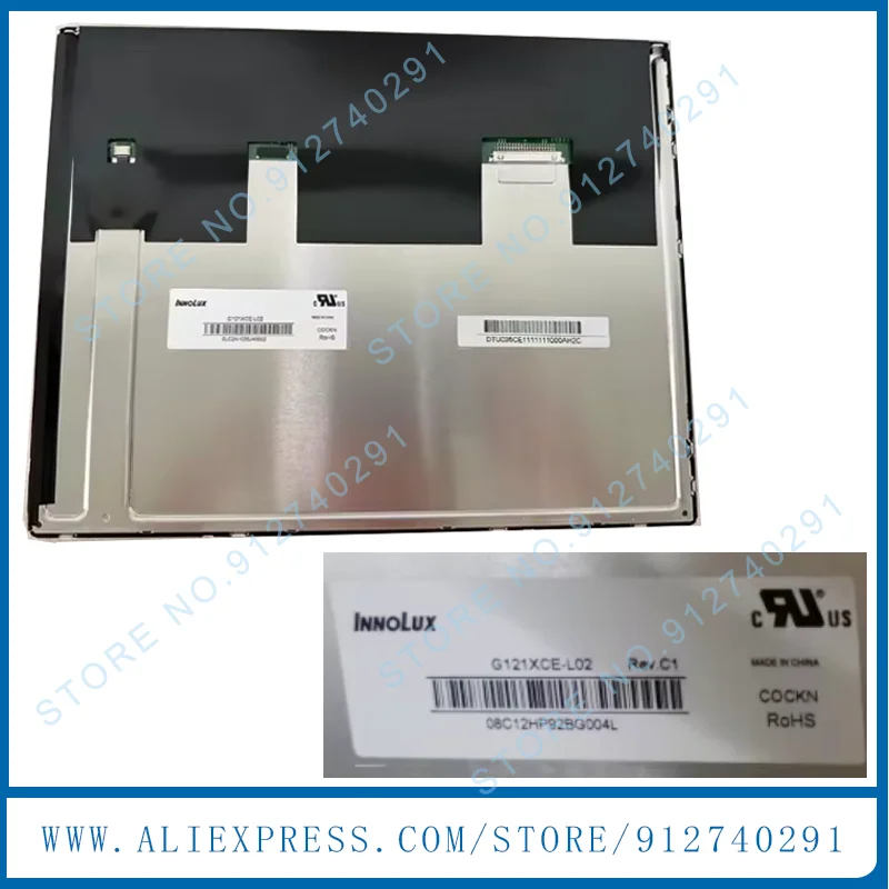 G121XCE-L02 Original 12.1 Inch G121XCE L02 g121xce-l02 G121XCE-L01 G121XCE L01 Industrial TFT LCD Display Screen Panel
G121XCE-L02 Original 12.1 Inch G121XCE L02 g121xce-l02 G121XCE-L01 G121XCE L01 Industrial TFT LCD Display Screen Panel