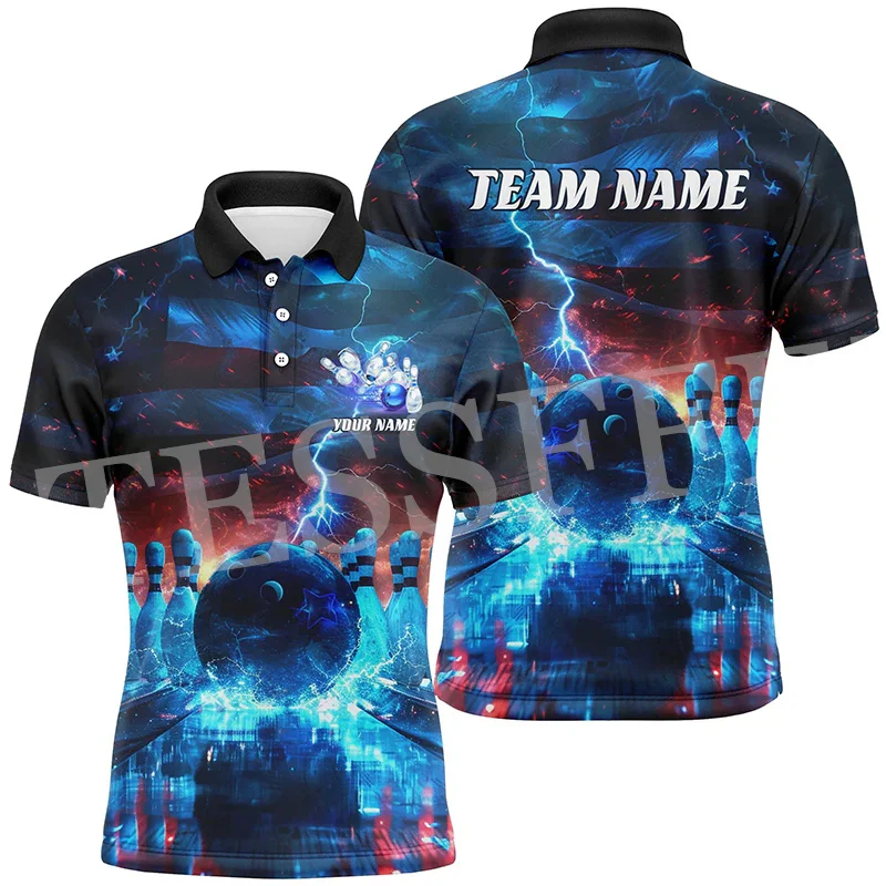 Custom Name Flame Bowling Ball Tattoo Vintage Button T-Shirt 3DPrint Summer Polo Jersey Shirts Harajuku Casual Short Sleeves A18
Custom Name Flame Bowling Ball Tattoo Vintage Button T-Shirt 3DPrint Summer Polo Jersey Shirts Harajuku Casual Short Sleeves A18