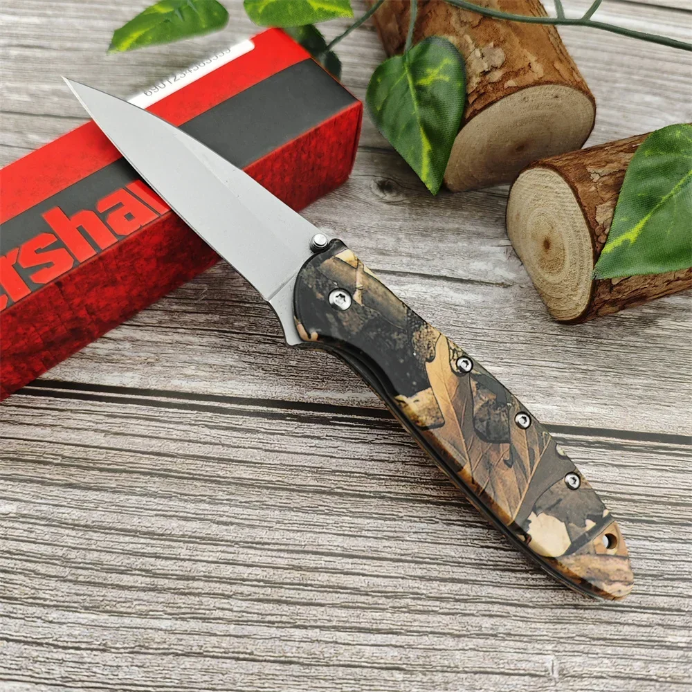 KS 1660 Leek Pocket Folding Knife 14C28N Blade 410 Stainless Steel Camouflage Handle Flip Knife Outdoor Camping Survival Tool
KS 1660 Leek Pocket Folding Knife 14C28N Blade 410 Stainless Steel Camouflage Handle Flip Knife Outdoor Camping Survival Tool