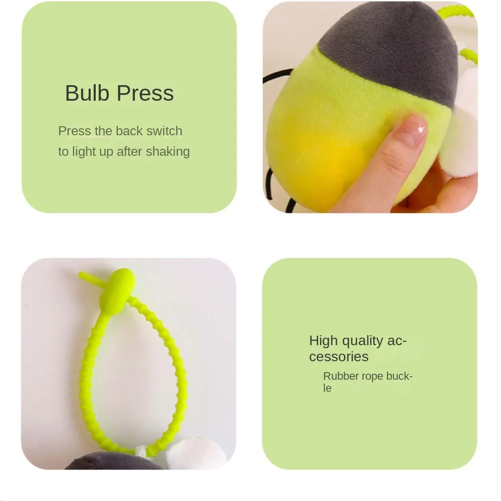 Cartoon Firefly Firefly Pendent Luminous Home Decor Keychain Delicacy Plush Key Chain Girl
Cartoon Firefly Firefly Pendent Luminous Home Decor Keychain Delicacy Plush Key Chain Girl