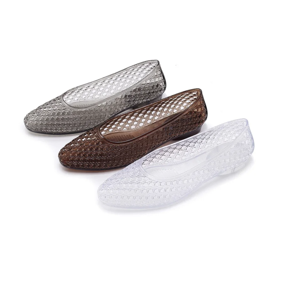 Niche Pointy Glitter Jelly Flats Women Clear Hollow Out Slip On Petite Feet Casual Summer Sandals Woman V Neck Breathable Shoes
Niche Pointy Glitter Jelly Flats Women Clear Hollow Out Slip On Petite Feet Casual Summer Sandals Woman V Neck Breathable Shoes