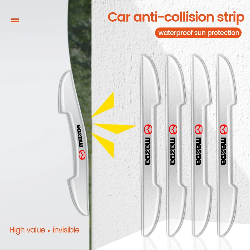 4pcs Transparent Door Edge Protector Stickers Anti Collision Strips For Mazda Axela 2 3 MS 6 CX-5 CX-4 CX3 CX5 Artzma Demio
4pcs Transparent Door Edge Protector Stickers Anti Collision Strips For Mazda Axela 2 3 MS 6 CX-5 CX-4 CX3 CX5 Artzma Demio