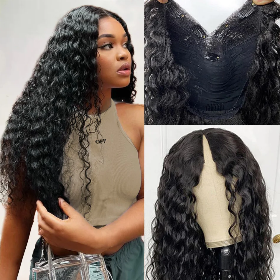 Парик с глубокой водной волной и V-образной частью, человеческие волосы, без остатков, V-образный парик, вьющиеся и бесклеевые бразильские парики, плотность 220, 30 32 дюйма
Парик с глубокой водной волной и V-образной частью, человеческие волосы, без остатков, V-образный парик, вьющиеся и бесклеевые бразильские парики, плотность 220, 30 32 дюйма