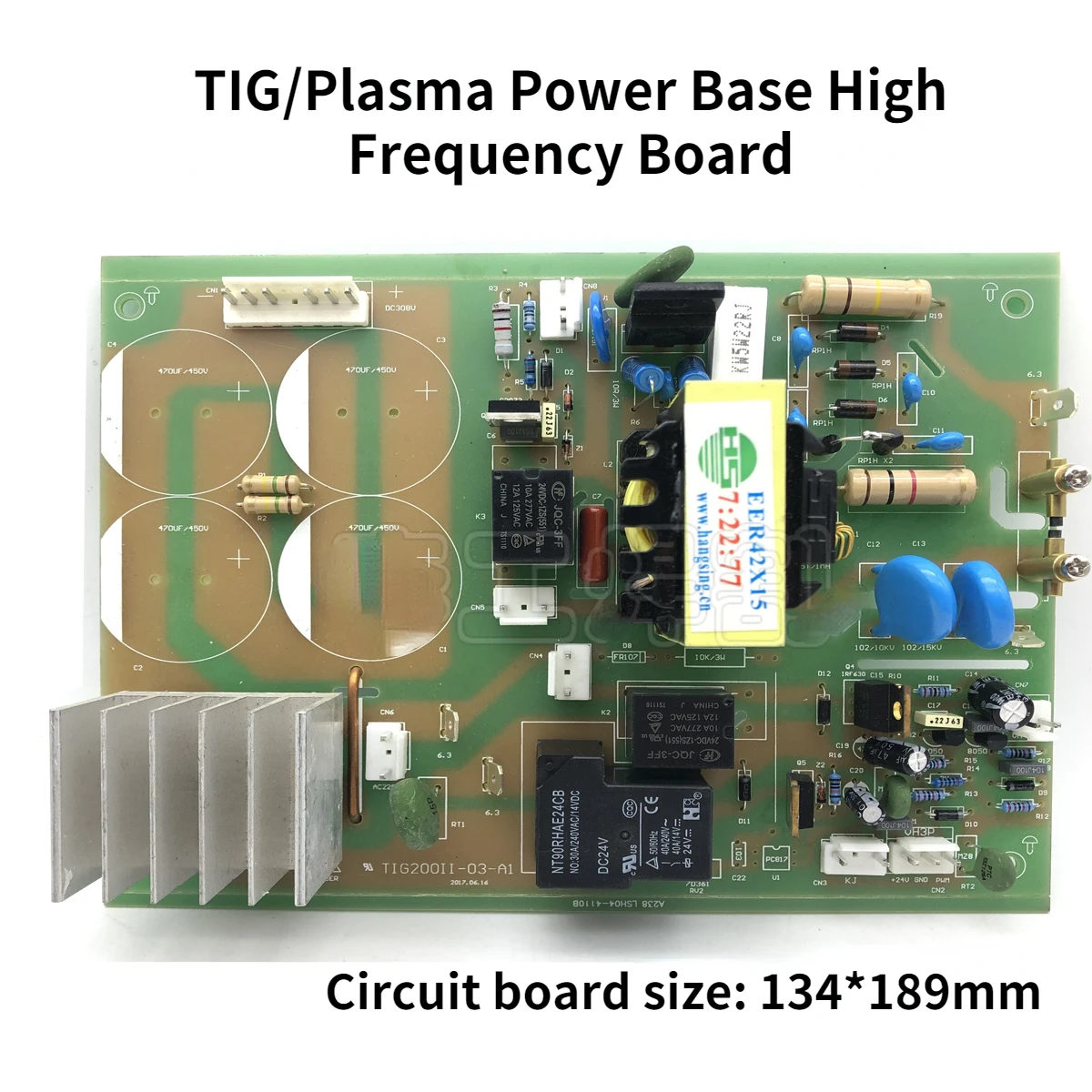 WS/TIG-200 Argon Arc Welding Machine Arc Ignition Board Power Board Bottom Plate High Frequency Board
WS/TIG-200 Argon Arc Welding Machine Arc Ignition Board Power Board Bottom Plate High Frequency Board