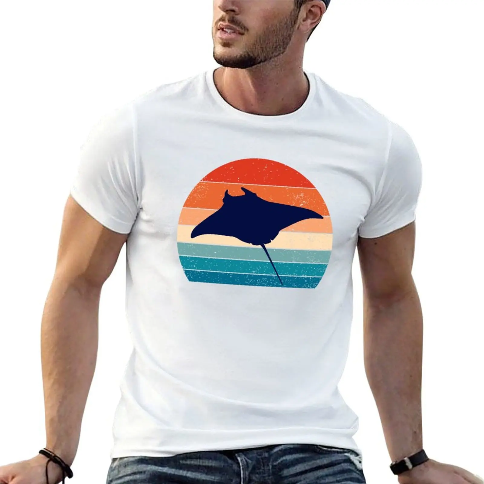 Retro Design Manta Ray T-Shirt mens graphic t shirts t shirt for man essential t shirt T-shirt
Retro Design Manta Ray T-Shirt mens graphic t shirts t shirt for man essential t shirt T-shirt