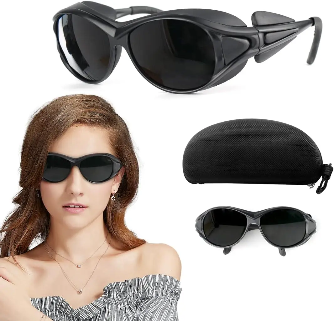 Red Light Therapy Glasses, Eye Protection for Tanning & IPL, 200-2000nm, UV & Laser Safety
Red Light Therapy Glasses, Eye Protection for Tanning & IPL, 200-2000nm, UV & Laser Safety