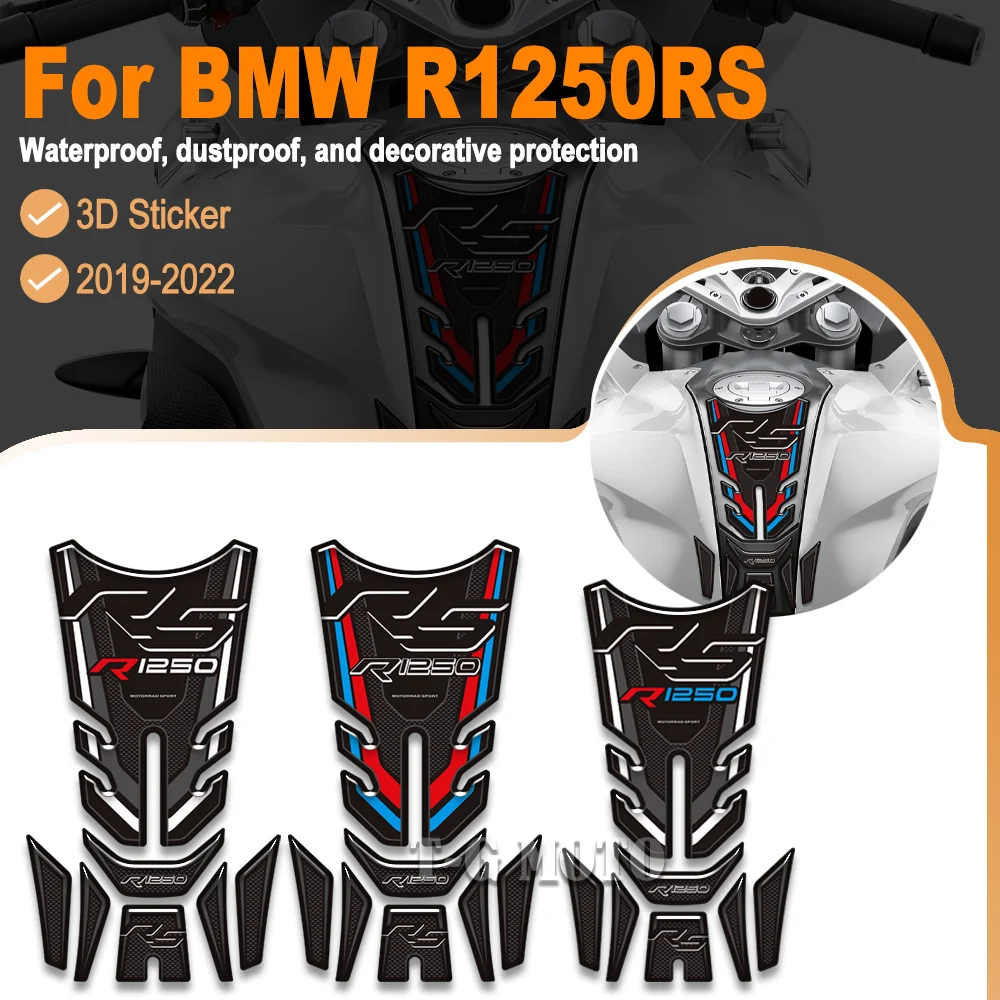 For BMW R1250 R 1250 RS 2019 2020 2021 2022 3D Motorcycle Tank Grips Pads Knee Guard Protector Anti-Slip Epoxy Resin Decals Kit 
For BMW R1250 R 1250 RS 2019 2020 2021 2022 3D Motorcycle Tank Grips Pads Knee Guard Protector Anti-Slip Epoxy Resin Decals Kit
