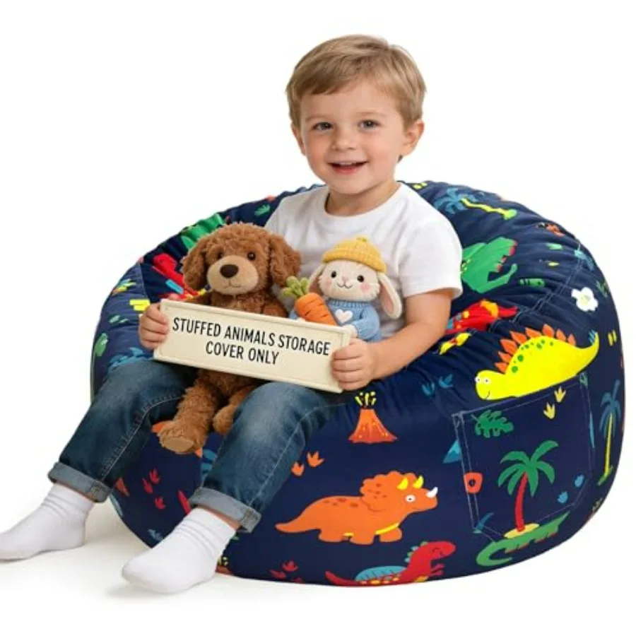 Stuffed Animals Storage Bean Bag Chair Cover for Toddlers, Cozy Velvet Plush Toy Organizer Seat, Cover Only, No Filling Include
Stuffed Animals Storage Bean Bag Chair Cover for Toddlers, Cozy Velvet Plush Toy Organizer Seat, Cover Only, No Filling Include