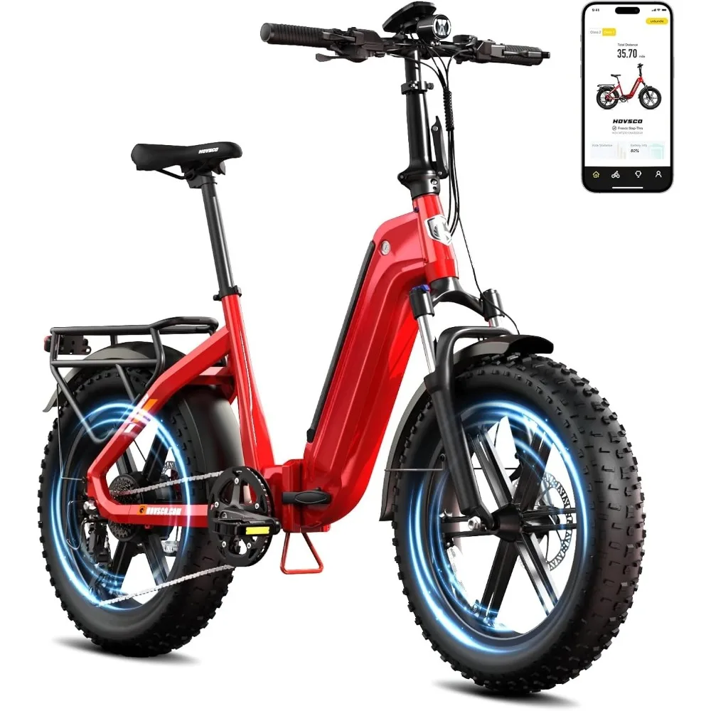 Складной электрический велосипед для взрослых, пиковая мощность 28 миль в час, 1300 Вт, съемный аккумулятор 48 В, 15 Ач, электровелосипед с толстыми шинами 20 x 4,0 дюйма и низкоступенчатой рамой
Складной электрический велосипед для взрослых, пиковая мощность 28 миль в час, 1300 Вт, съемный аккумулятор 48 В, 15 Ач, электровелосипед с толстыми шинами 20 x 4,0 дюйма и низкоступенчатой рамой