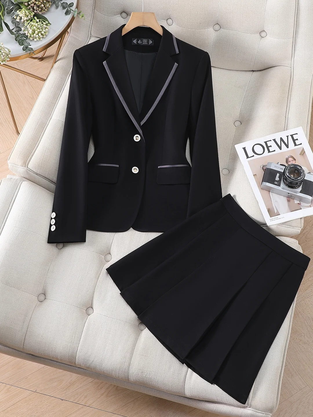 Youthful College Style Women's Suit Jacket 2026 New JK Uniform Skirt Set for Nursery Teachers Long Sleeve Polyester Workwear
Youthful College Style Women's Suit Jacket 2026 New JK Uniform Skirt Set for Nursery Teachers Long Sleeve Polyester Workwear