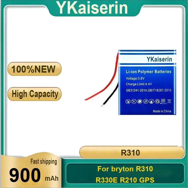 Высококачественный аккумулятор для спортивного оборудования Gps для Bryton R310 R330E R210 900 мАч
Высококачественный аккумулятор для спортивного оборудования Gps для Bryton R310 R330E R210 900 мАч