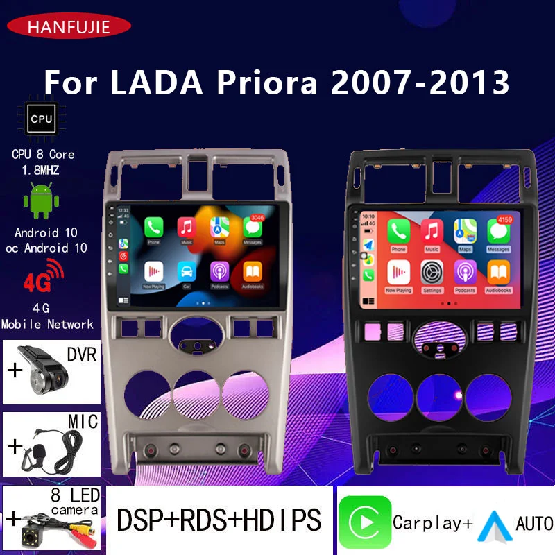 2 din 4+64G android 10.0 Car radio Multimedia Player Carplay Auto GPS navigation DSP NO DVD For LADA Priora 2007 2008-2013
2 din 4+64G android 10.0 Car radio Multimedia Player Carplay Auto GPS navigation DSP NO DVD For LADA Priora 2007 2008-2013