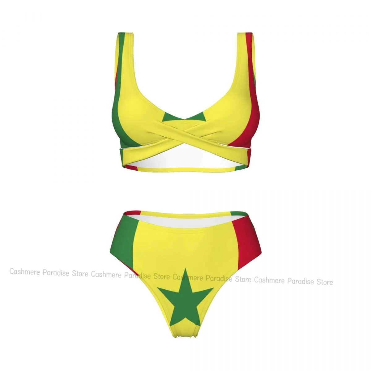 The Push-Up Bikini Women Sexy Separate Swimsuit Senegal Flag Two-piece Beachwear
The Push-Up Bikini Women Sexy Separate Swimsuit Senegal Flag Two-piece Beachwear
