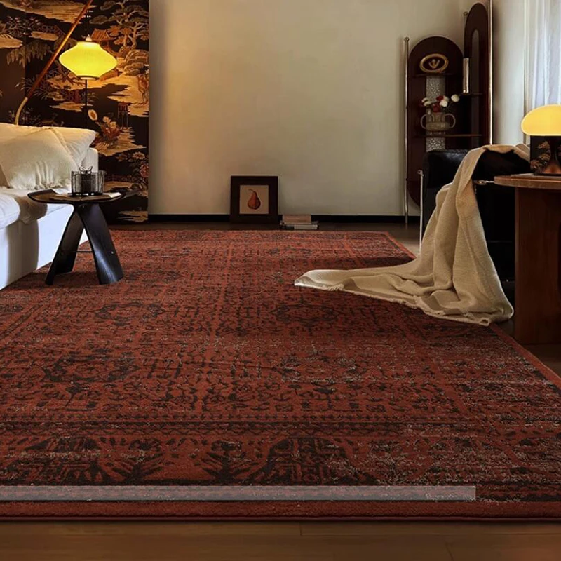 Винтажный ковер для гостиной в китайском стиле, для красной дорожки, толстый, мягкий, большой, роскошный, в американском стиле, для зоны отдыха, под диван и чайный столик
Винтажный ковер для гостиной в китайском стиле, для красной дорожки, толстый, мягкий, большой, роскошный, в американском стиле, для зоны отдыха, под диван и чайный столик