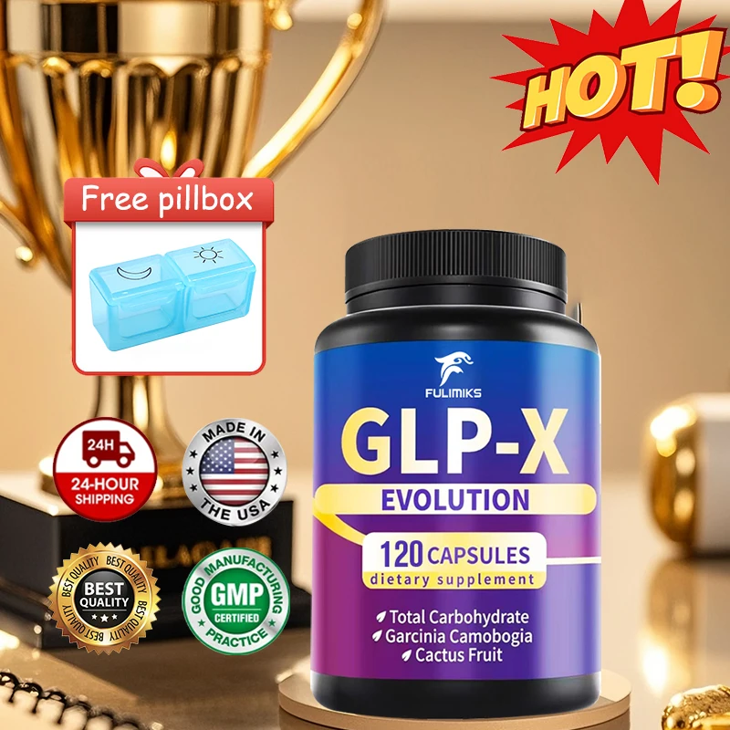 Natural GLP-1 Support Capsules, Blend of Hops Flower Extract & Synbiotics for Healthy Blood Sugar & Appetite Control
Natural GLP-1 Support Capsules, Blend of Hops Flower Extract & Synbiotics for Healthy Blood Sugar & Appetite Control