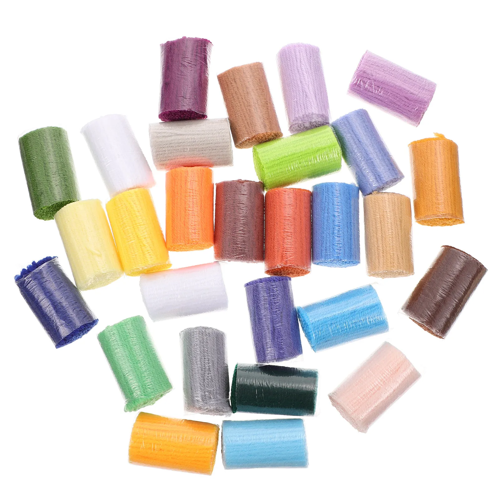 30 Rolls Pre-Cut Yarn Set Thick Soft Skin-Friendly Eco Crochet Knitting Supplies DIY Handcrafts Rugs Cushions Blankets
30 Rolls Pre-Cut Yarn Set Thick Soft Skin-Friendly Eco Crochet Knitting Supplies DIY Handcrafts Rugs Cushions Blankets