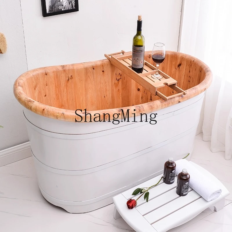 SM new high-end simple style home hotel homestay solid wood bath tub bath tub tub
SM new high-end simple style home hotel homestay solid wood bath tub bath tub tub