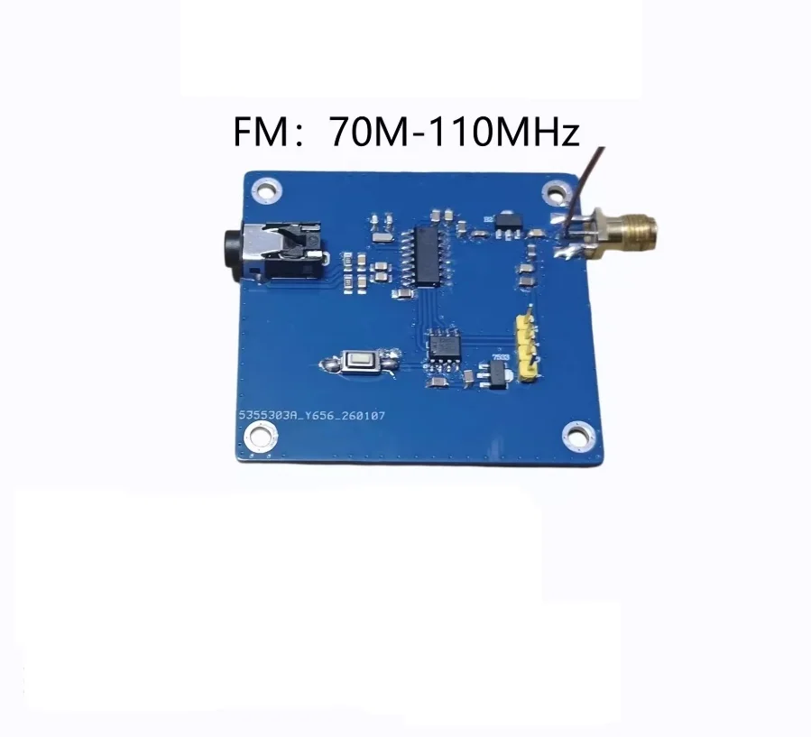 Источник FM-сигнала 70МГц-110МГц, источник сигнала для частотной модуляции FM-стереовещания
Источник FM-сигнала 70МГц-110МГц, источник сигнала для частотной модуляции FM-стереовещания