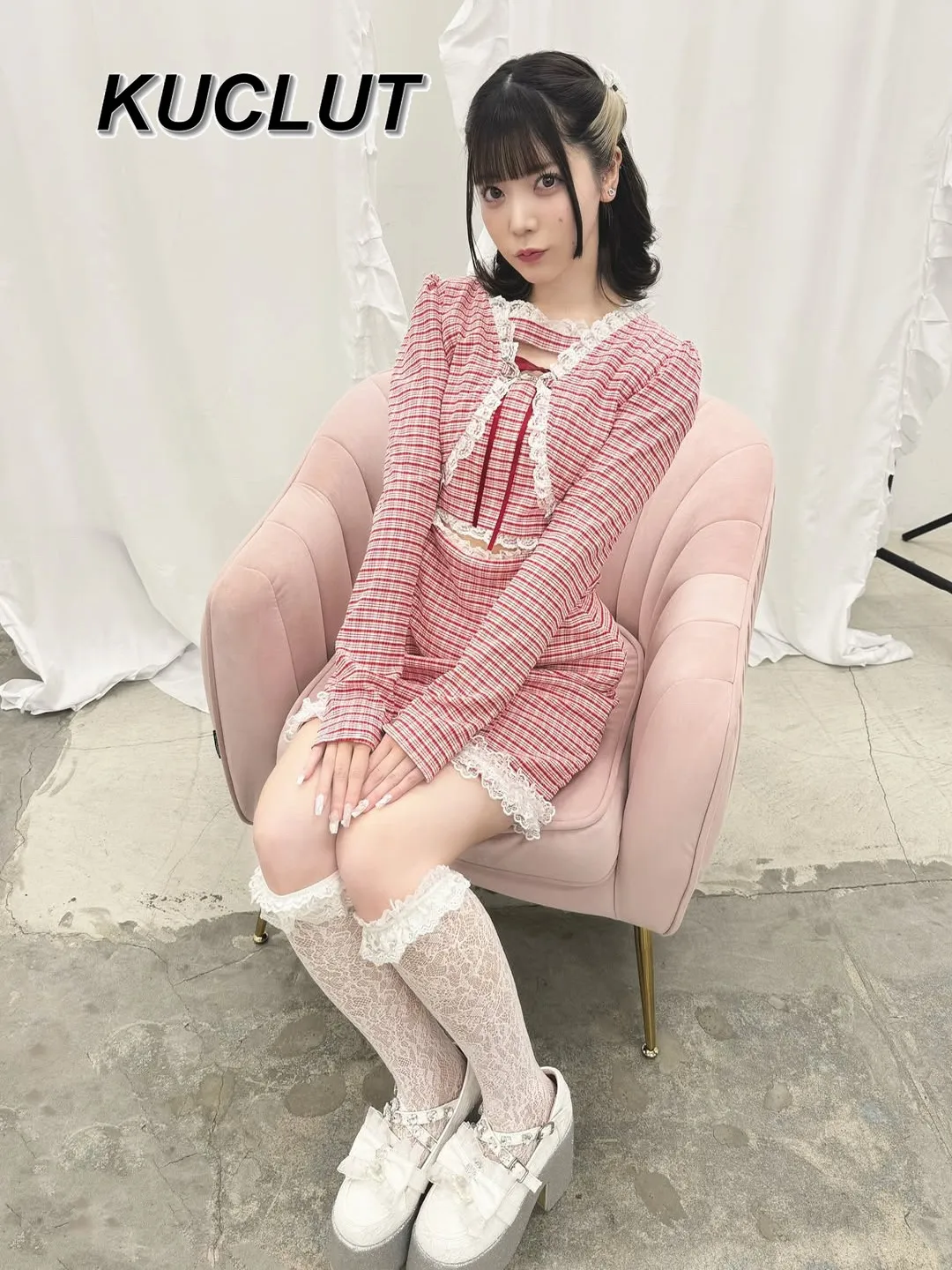 Japanese Style Women's Two Piece Sets Series Mass-producedsweet and Cute Lace Suspender Two-piece Dress Sets for Lady
Japanese Style Women's Two Piece Sets Series Mass-producedsweet and Cute Lace Suspender Two-piece Dress Sets for Lady