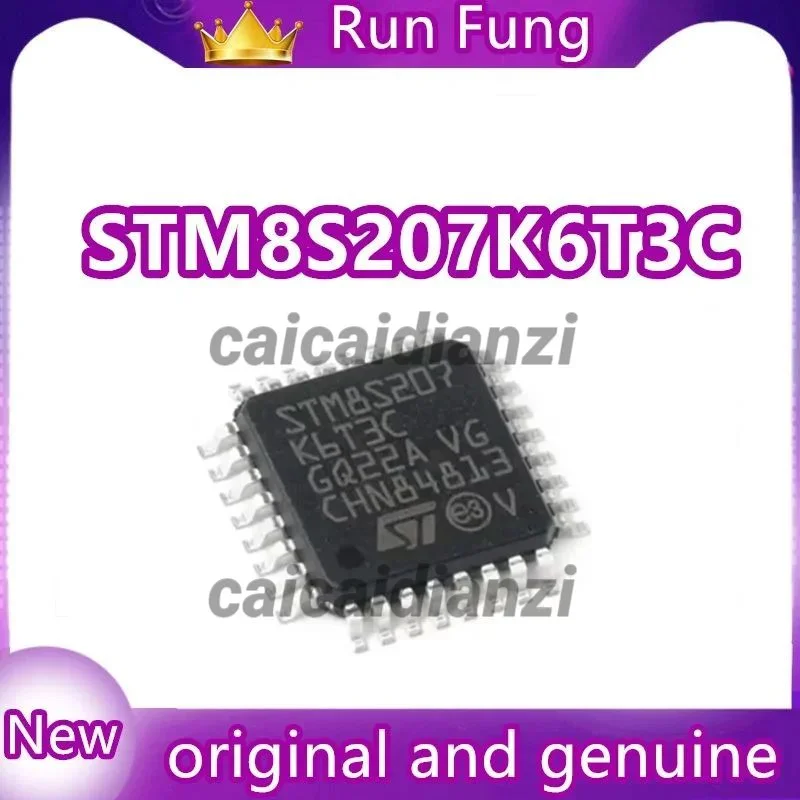 Микроконтроллер STM8S207K6T3C STM8S207K6T3 STM8S207K6 STM8S207 STM8S STM8, чип LQFP-32
Микроконтроллер STM8S207K6T3C STM8S207K6T3 STM8S207K6 STM8S207 STM8S STM8, чип LQFP-32