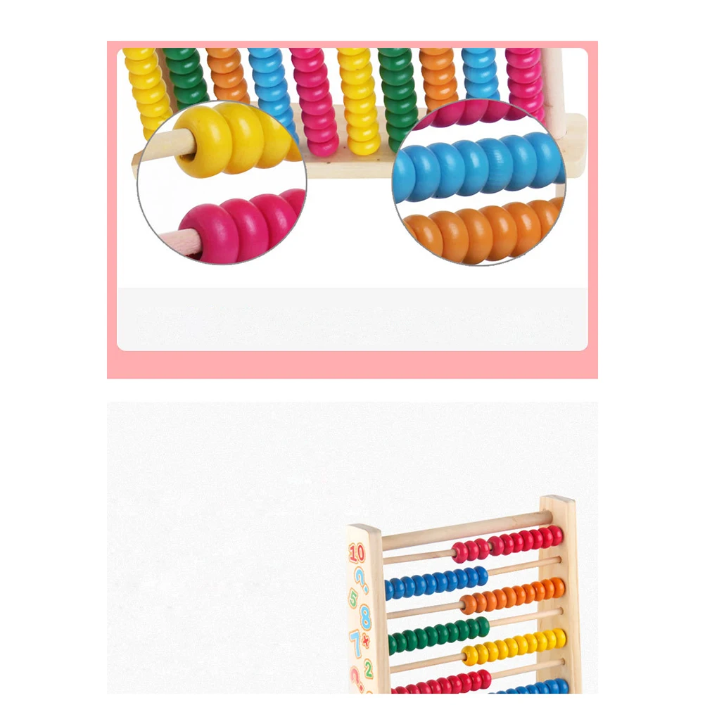 10 Stalls Abacus Stand Wooden Math Toys Kids Early Education Computing Frame Beads Calculation Children Gifts Montessori 
10 Stalls Abacus Stand Wooden Math Toys Kids Early Education Computing Frame Beads Calculation Children Gifts Montessori