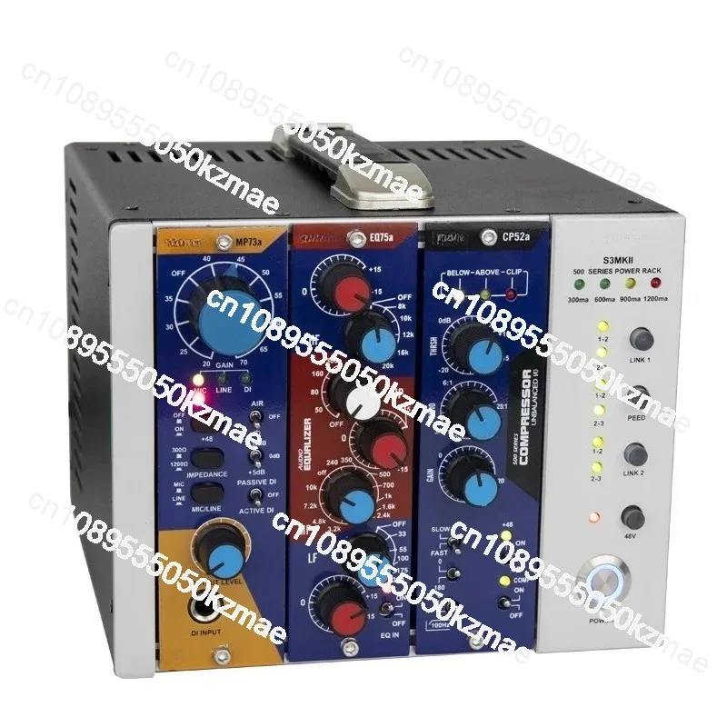 S3 MKII 500 Series Power Rack: Three-channel slot, professional multi-slot recording equipment power supply
S3 MKII 500 Series Power Rack: Three-channel slot, professional multi-slot recording equipment power supply