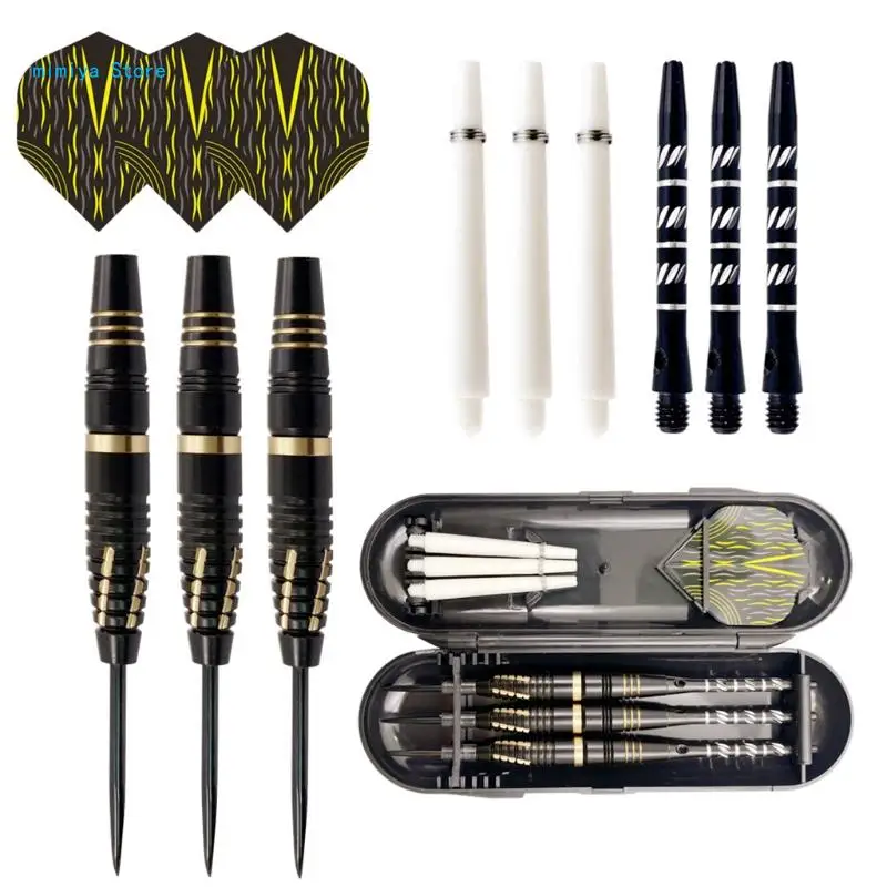 pipi 3 Pcs Professional Competition Replaceable Sticks Needle Tip Darts Set with Storage for Case Beginner Throwing Hard
pipi 3 Pcs Professional Competition Replaceable Sticks Needle Tip Darts Set with Storage for Case Beginner Throwing Hard