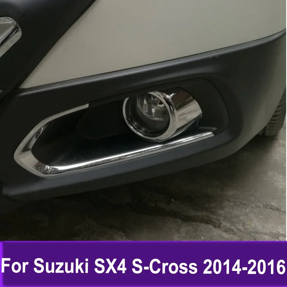 Front Fog Light Lamp Cover Frame For Suzuki SX4 S-Cross SX4 Crossover 2014 2015 2016 Foglamp Foglight Trim Car Accessories
Front Fog Light Lamp Cover Frame For Suzuki SX4 S-Cross SX4 Crossover 2014 2015 2016 Foglamp Foglight Trim Car Accessories