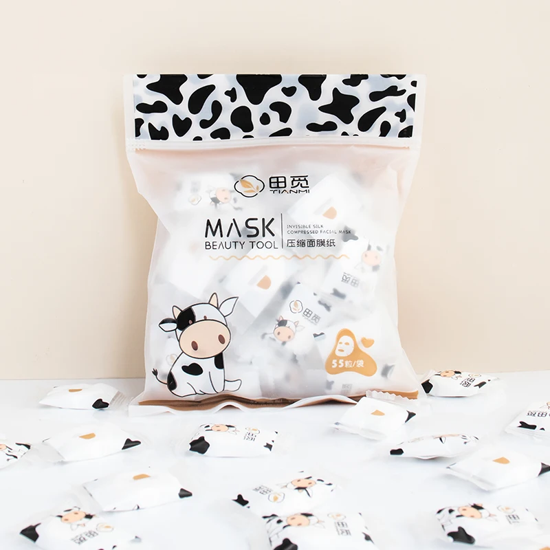 TIAN MI Compressed DIY Face Mask Tablets - Dry Non-Woven Sheets to Activate with Toner, Expand in Water
TIAN MI Compressed DIY Face Mask Tablets - Dry Non-Woven Sheets to Activate with Toner, Expand in Water