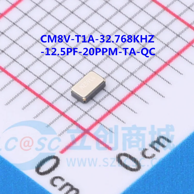 10PCS 100% Original CM8V-T1A-32.768KHZ-9PF-20PPM-TA-QC CM8V-T1A-32.768KHZ-12.5PF-20PPM-TA-QC SMD2012-2P
10PCS 100% Original CM8V-T1A-32.768KHZ-9PF-20PPM-TA-QC CM8V-T1A-32.768KHZ-12.5PF-20PPM-TA-QC SMD2012-2P