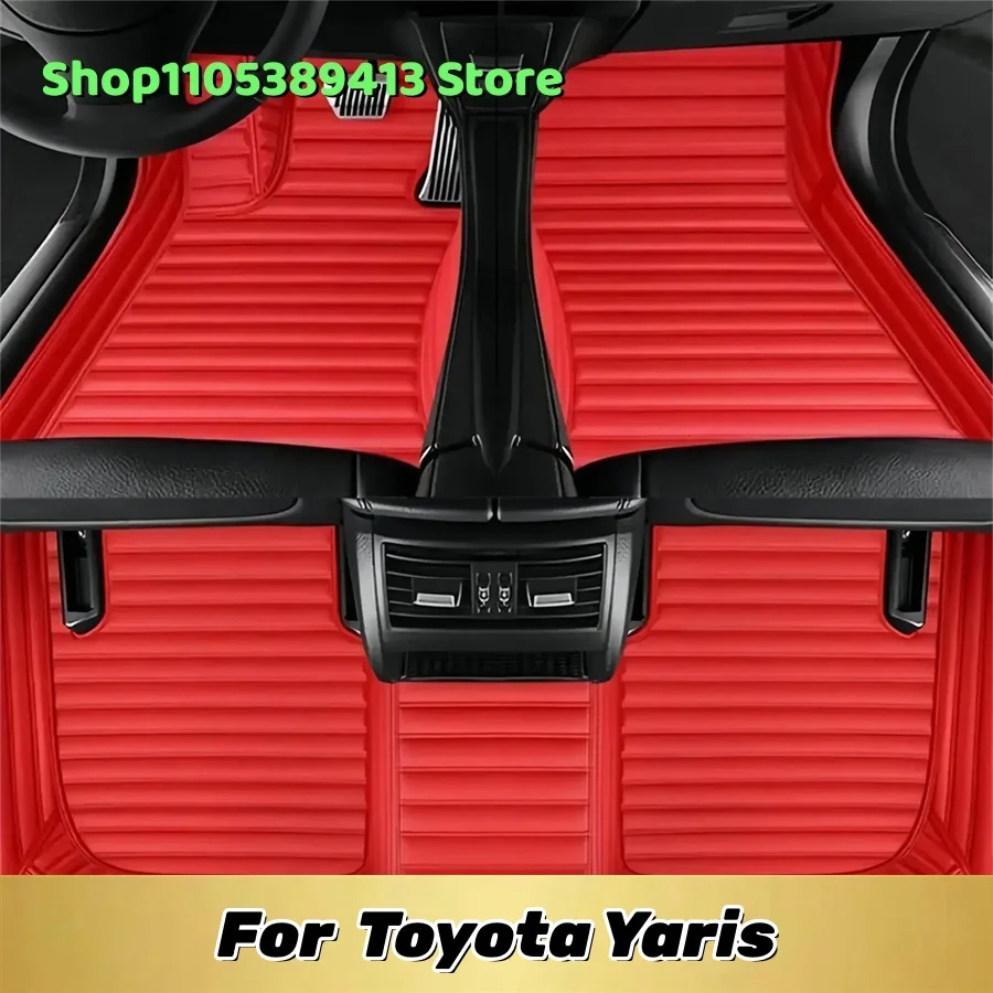 Автомобильные кожаные коврики для салона, индивидуальные коврики для Toyota Yaris 2018, 2019, 2020, 2021, 2022 годов выпуска - ковры и коврики для пола автомобиля.
Автомобильные кожаные коврики для салона, индивидуальные коврики для Toyota Yaris 2018, 2019, 2020, 2021, 2022 годов выпуска - ковры и коврики для пола автомобиля.