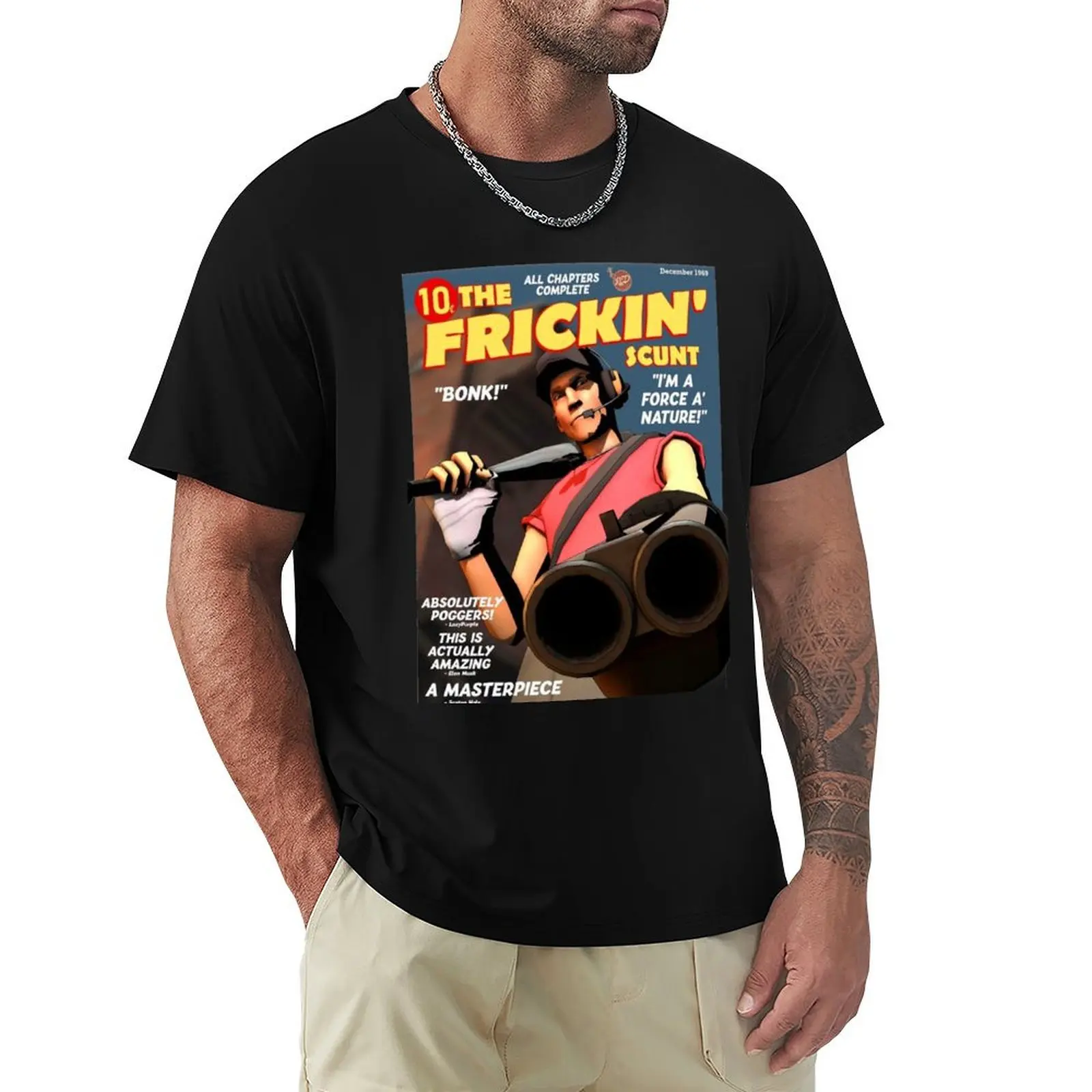 Scout tf2 sfm classic T-Shirt street wear boys whites Luxury man funny shirt cotton anime shirts men
Scout tf2 sfm classic T-Shirt street wear boys whites Luxury man funny shirt cotton anime shirts men