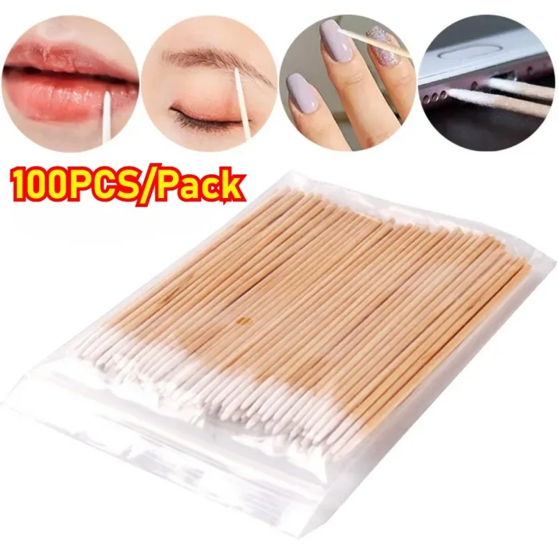 100/500/1000PCS Disposable Ultra Fine Cotton Swab Eyelash Extension Makeup Nose Ear Cleaning Tool Wooden Cotton Swab
100/500/1000PCS Disposable Ultra Fine Cotton Swab Eyelash Extension Makeup Nose Ear Cleaning Tool Wooden Cotton Swab