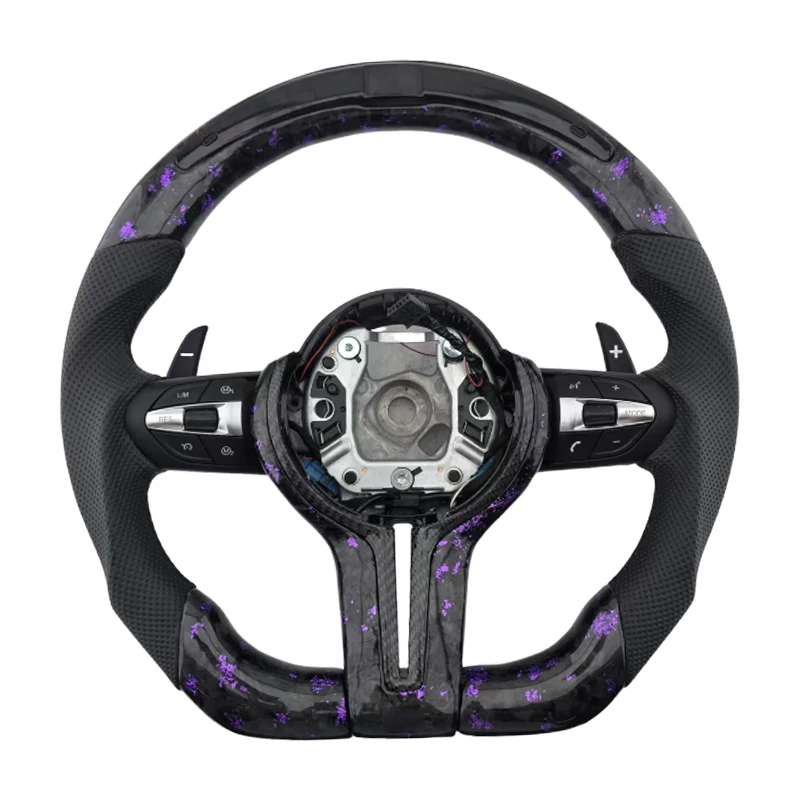 Горячие продукты Кованый светодиодный руль из углеродного волокна для BMW F10 F30 F90 F01 F02 3 4 5 серии Автомобильный руль
Горячие продукты Кованый светодиодный руль из углеродного волокна для BMW F10 F30 F90 F01 F02 3 4 5 серии Автомобильный руль