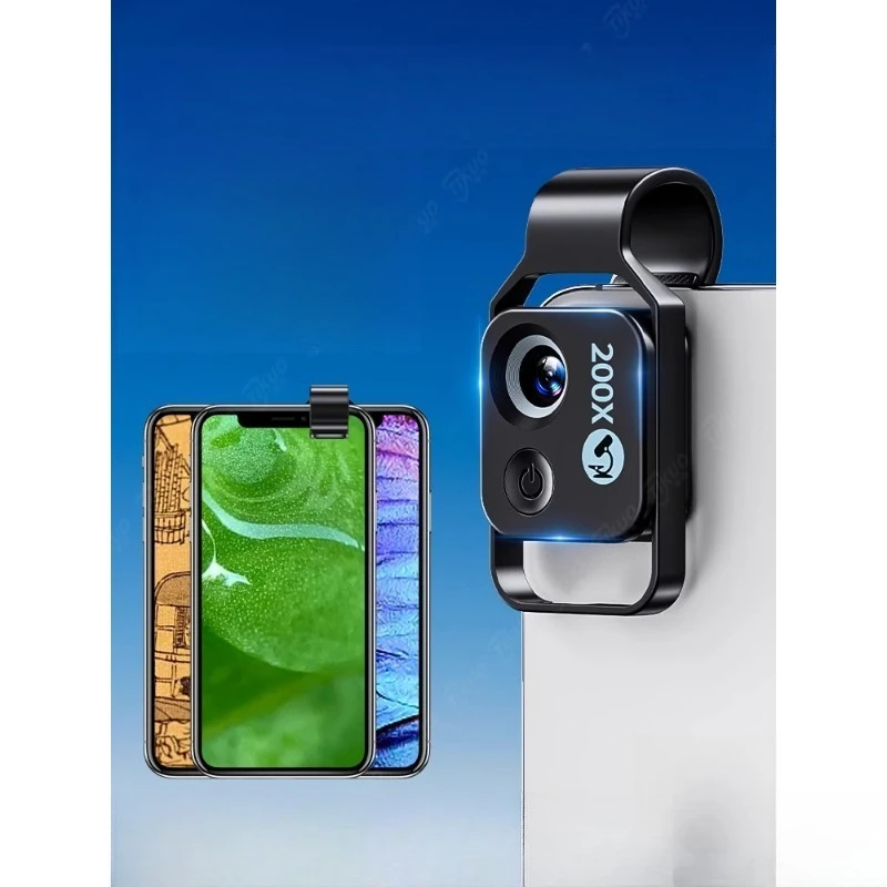 Mobile phone magnifying glass 200 times high definition microscope with lamp jade pigeon eye Wenwan jewelry antique amplifier
Mobile phone magnifying glass 200 times high definition microscope with lamp jade pigeon eye Wenwan jewelry antique amplifier