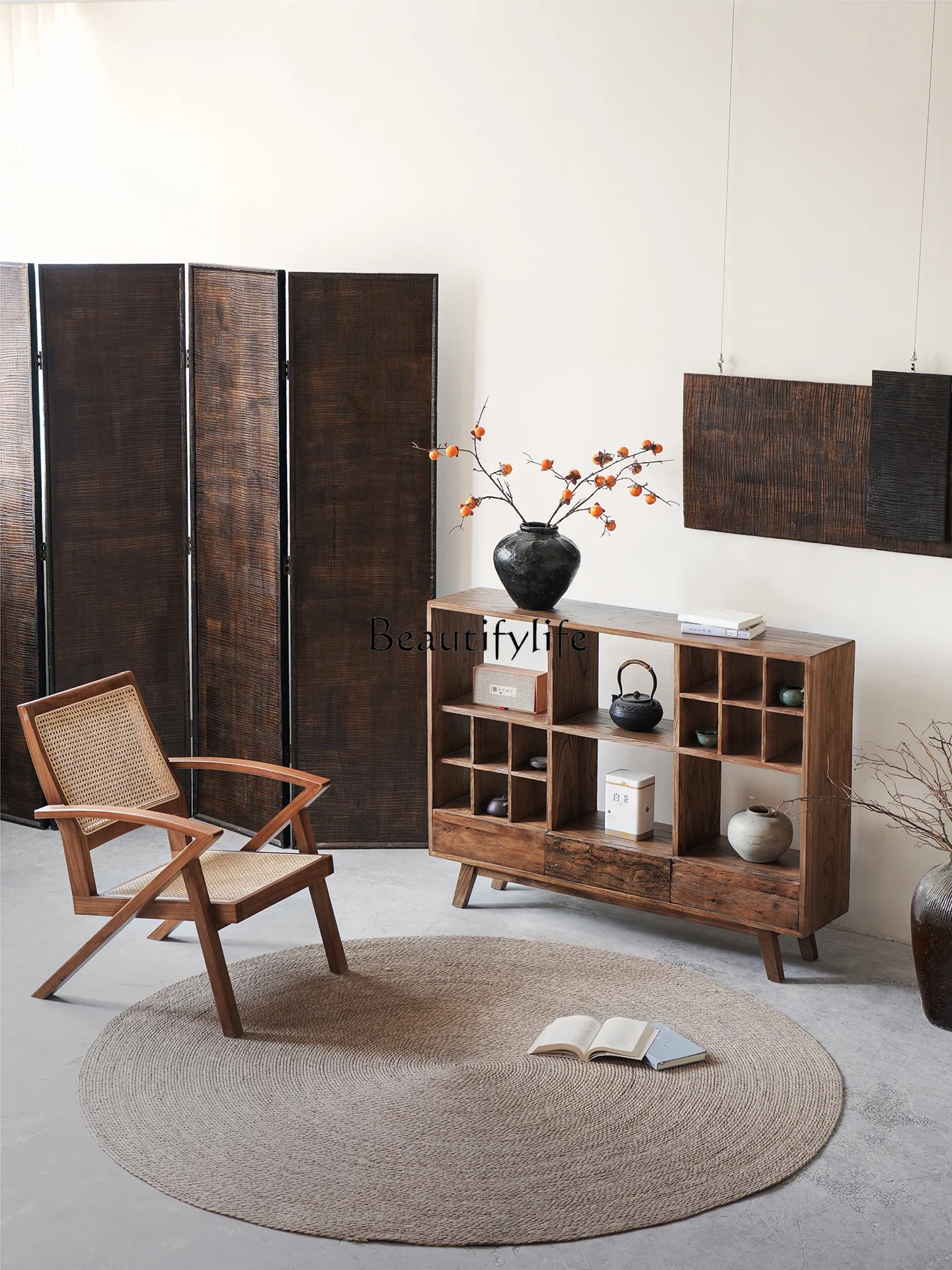 yj32 Wabi Sandy Wind Solid Wood Side Cabinet Wall Decoration Storage Tea Set Ornament Dining Side Cabinet
yj32 Wabi Sandy Wind Solid Wood Side Cabinet Wall Decoration Storage Tea Set Ornament Dining Side Cabinet