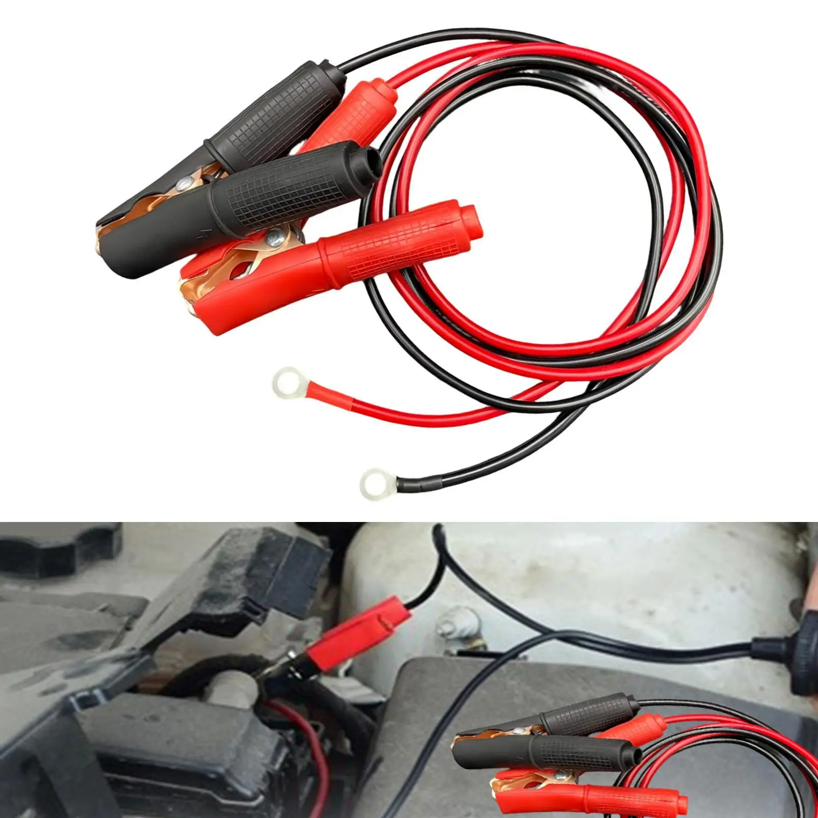Starter Cable Upgraded Wire Replacement Extension Charging Cable, Clips,Emergency Jumper Cable for RV Truck
Starter Cable Upgraded Wire Replacement Extension Charging Cable, Clips,Emergency Jumper Cable for RV Truck