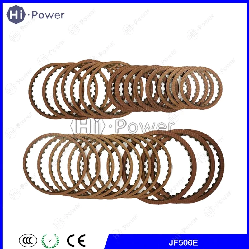 JF506E JA5A-EL RE5F01A 09A 09B Auto Transmission Clutch Friction Plate For Ford Sharan Mazda car Gearbox Clutch Plate Disc Kit
JF506E JA5A-EL RE5F01A 09A 09B Auto Transmission Clutch Friction Plate For Ford Sharan Mazda car Gearbox Clutch Plate Disc Kit