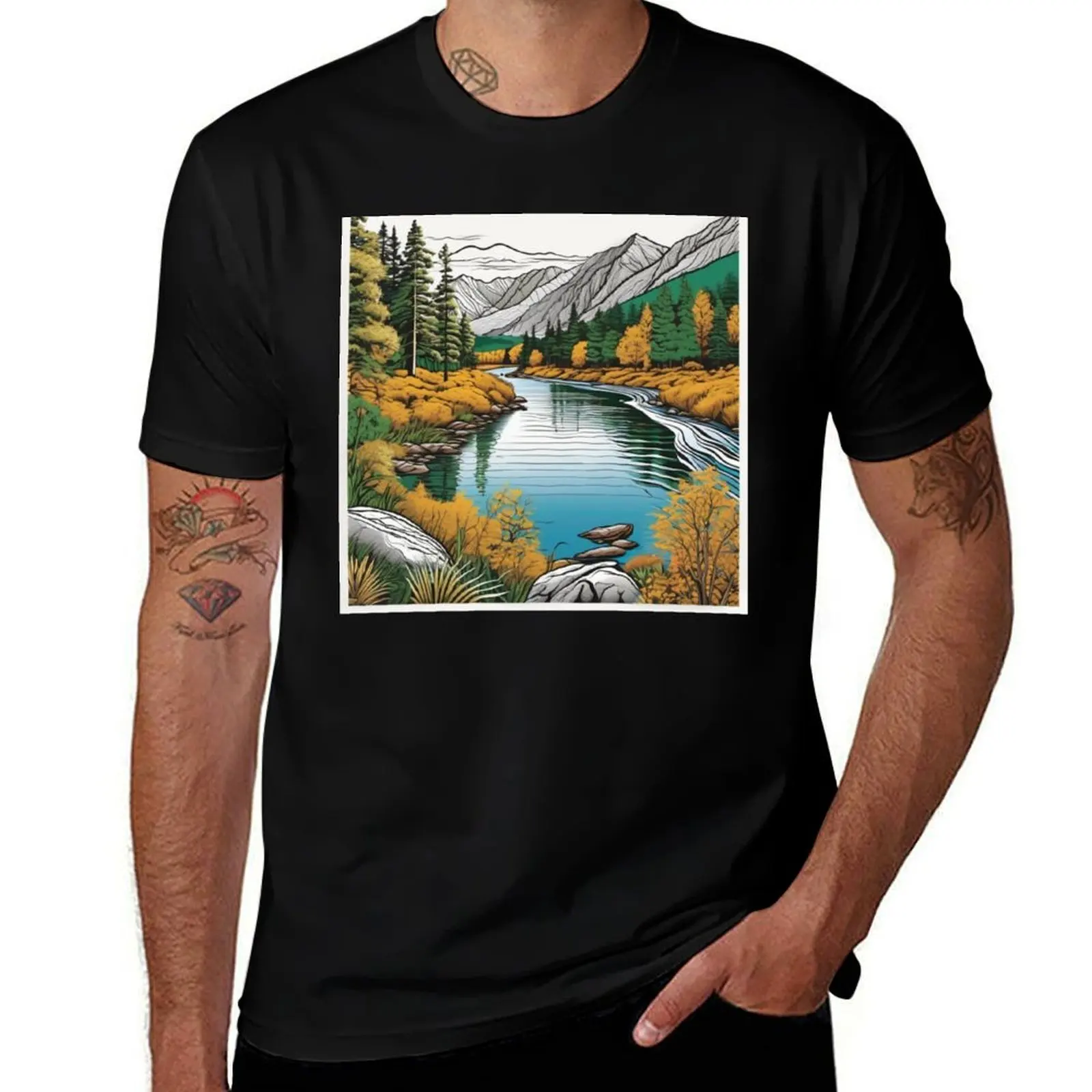 National Park Along the River T-Shirt anime clothes shirts graphic tee man t shirt clothes for men
National Park Along the River T-Shirt anime clothes shirts graphic tee man t shirt clothes for men