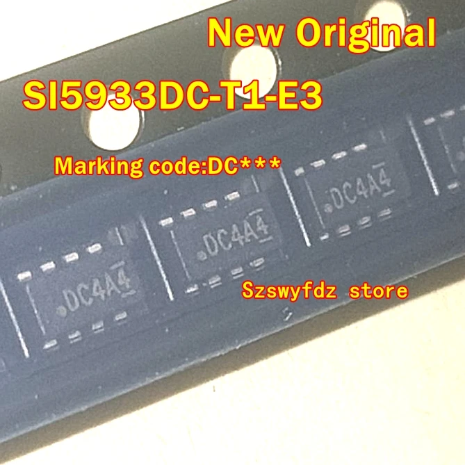 5Pcs to 1000Pcs New Original Si5933Dc-T1-E3 1206-8 Marking Code:Dc*** Dual P-Channel 1.8-V (G-S) Mosfet
5Pcs to 1000Pcs New Original Si5933Dc-T1-E3 1206-8 Marking Code:Dc*** Dual P-Channel 1.8-V (G-S) Mosfet