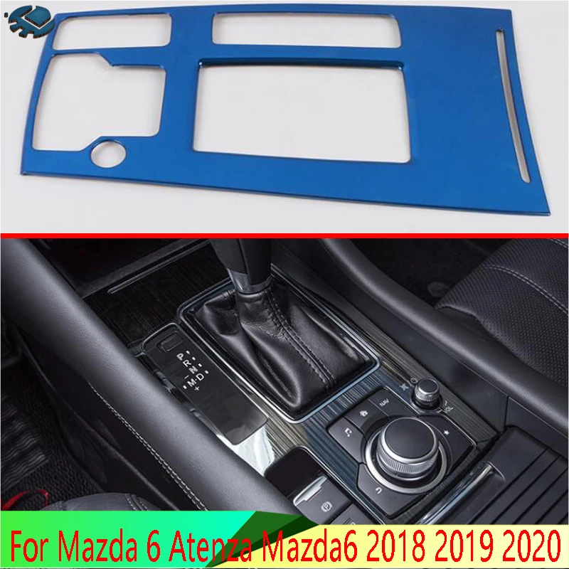 For Mazda 6 Atenza Mazda6 2018 2019 2020 Stainless Steel Gear Shift Panel Center Console Cover Trim Frame Car Styling Sticker
For Mazda 6 Atenza Mazda6 2018 2019 2020 Stainless Steel Gear Shift Panel Center Console Cover Trim Frame Car Styling Sticker