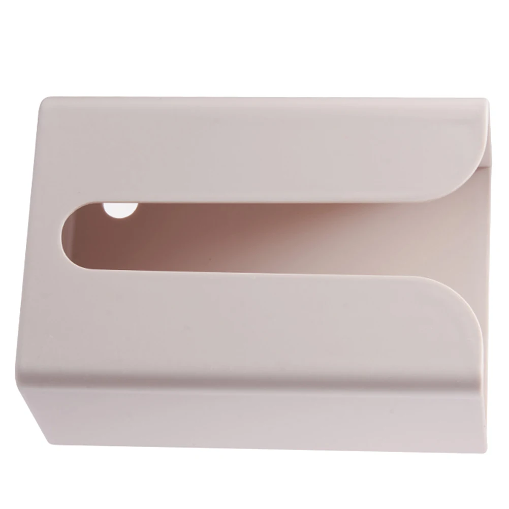 1pc Wall Mounted Tissue Box Paper Holder Adhesive Back No Damage Easy Install Tissue Organizer Storage Case Modern Design
1pc Wall Mounted Tissue Box Paper Holder Adhesive Back No Damage Easy Install Tissue Organizer Storage Case Modern Design
