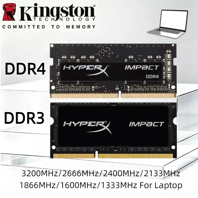 Kingston 4GB 8GB 16GB Laptop RAM DDR3 DDR3L DDR4 1.2V/1.35V/1.5V Universal Notebook Replacement Memory
Kingston 4GB 8GB 16GB Laptop RAM DDR3 DDR3L DDR4 1.2V/1.35V/1.5V Universal Notebook Replacement Memory