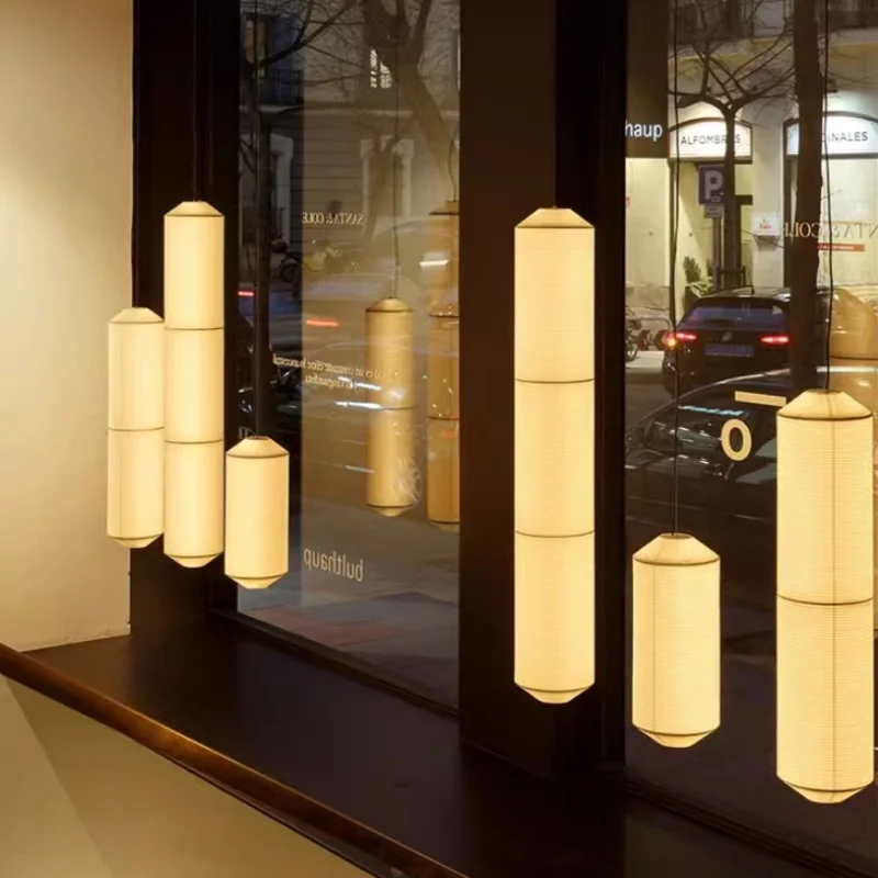 Japanese style homestay paper art pendant light bar restaurant dining table tea house club pendant light
Japanese style homestay paper art pendant light bar restaurant dining table tea house club pendant light