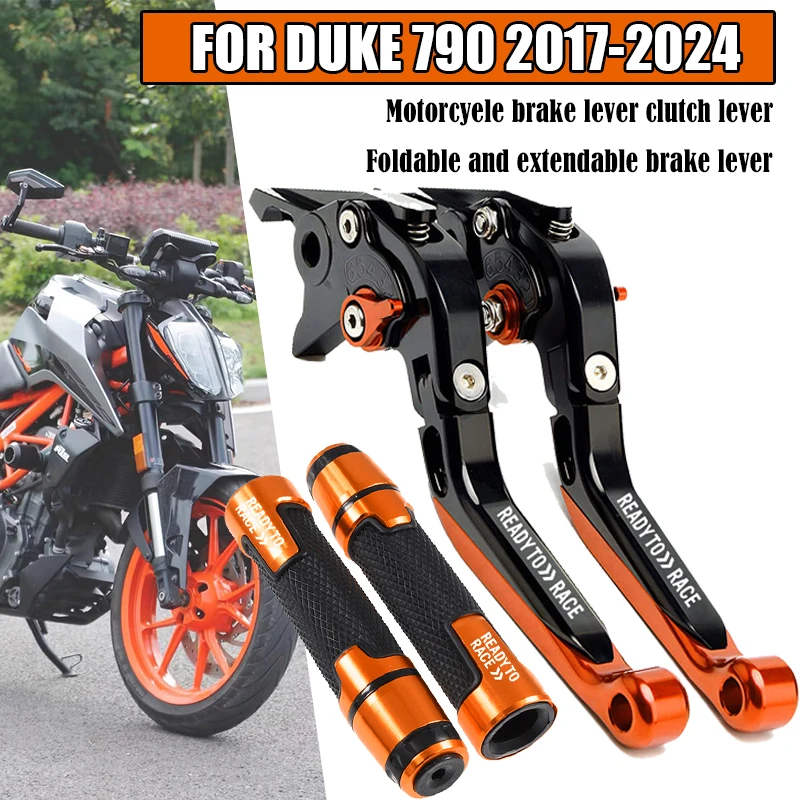 Для DUKE 790 2017-2024 790 Duke R аксессуары для мотоциклов с ЧПУ, складные выдвижные рычаги тормозной муфты, набор регулируемых ручек
Для DUKE 790 2017-2024 790 Duke R аксессуары для мотоциклов с ЧПУ, складные выдвижные рычаги тормозной муфты, набор регулируемых ручек