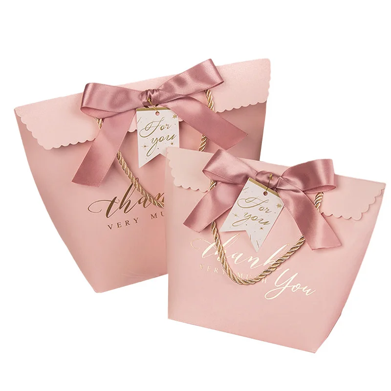 10/20PCS Thank You Bronzing Pink Paper Portable Bags Gift Box for Guests Baby Shower Wedding Favor Packaging Bag DIY Party Decor
10/20PCS Thank You Bronzing Pink Paper Portable Bags Gift Box for Guests Baby Shower Wedding Favor Packaging Bag DIY Party Decor