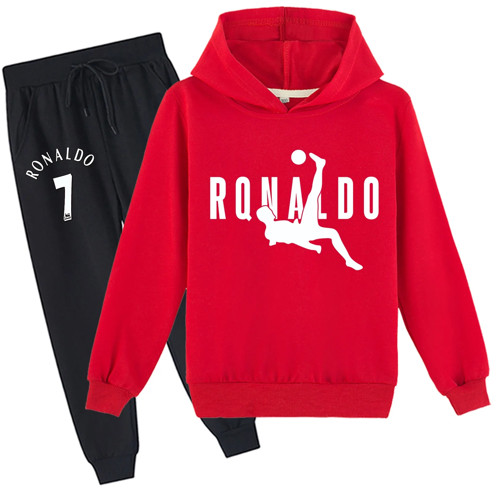 Children Cristi-ano R_Ronaldos Classic Sweatshirt Hooded and Jogger Pant 2 Piece Outfits,Autumn Trendy Long Sleeve Tops in 2-14Y
Children Cristi-ano R_Ronaldos Classic Sweatshirt Hooded and Jogger Pant 2 Piece Outfits,Autumn Trendy Long Sleeve Tops in 2-14Y